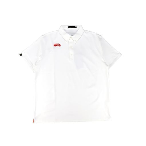 rough&swell ��ե���ɥ������� RED BUS TOUR POLO �ݥ������ �ۥ磻�� RSM-26001