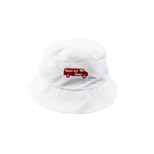 rough&swell ��ե���ɥ������� RED BUS HAT �ϥå� �ۥ磻�� RSA-26009