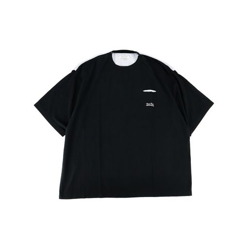 ��26SS��UNDERCOVER MEN'S PRE-COLLECTION ����������С���󥺥ץ쥳�쥯����� Co�����ץ饤����ST�衼������PKTEE �֥�å� UP1F4805