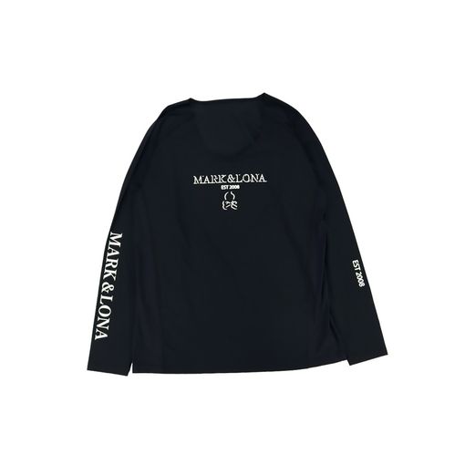 MARK&LONA �ޡ�������ɥ��� HEC U-Neck UV Base Layer | MEN  ���󥰥��꡼�֥���ʡ� �֥�å� MLM-6A-AU03