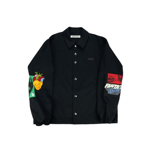 ��26AW��UNDERCOVER MEN'S PRE-COLLECTION ����������С���󥺥ץ쥳�쥯����� T/C�ĥ��륹�ȥ�å�����ܡ����顼����ѥå�������JKT �֥�å� UP2F4205