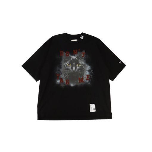 ��26AW��Maison MIHARA YASUHIRO �᥾�� �ߥϥ�䥹�ҥ� Cat Printed T-shirt �֥�å� J17TS823