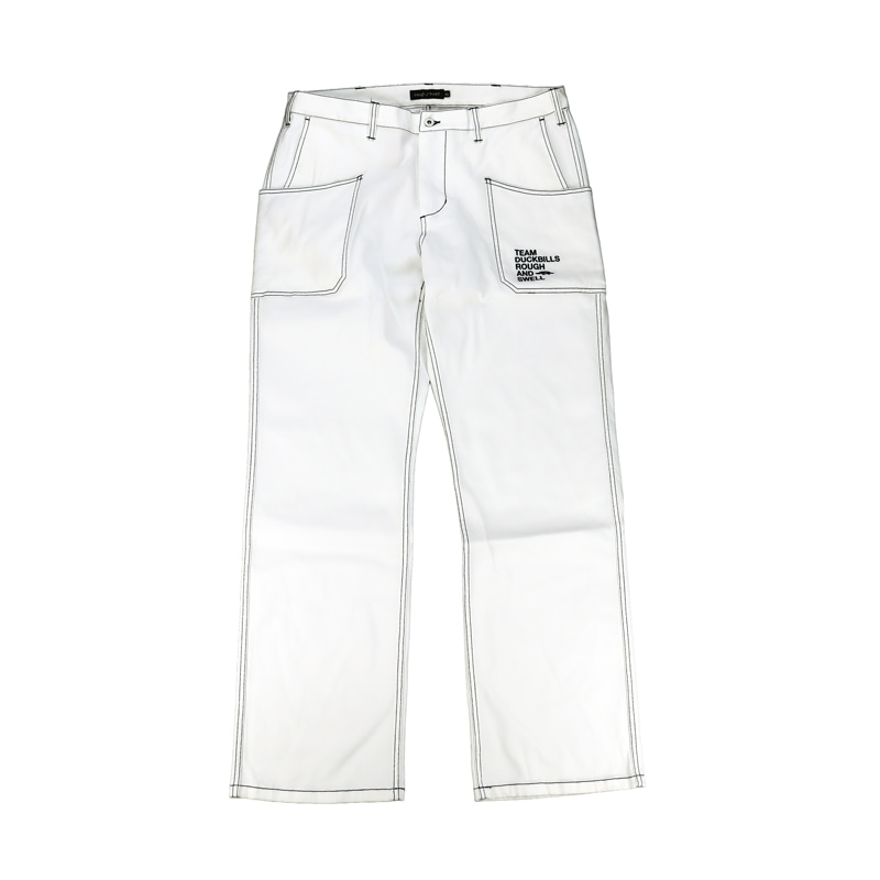 rough&swell ラフアンドスウェル BIG POCKET CHINO パンツ ホワイト
