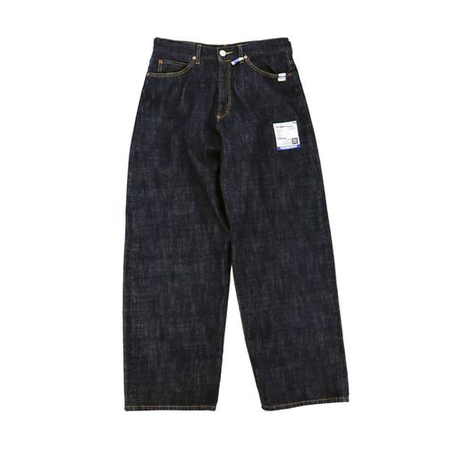 Maison MIHARA YASUHIRO in��stru(men-tal). ONE WASHED SELVAGE DENIM BAGGY PANTS ����ǥ��� I17PT026