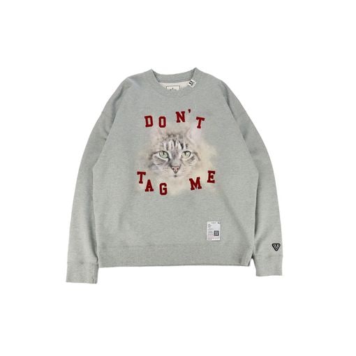 ��26AW��Maison MIHARA YASUHIRO �᥾�� �ߥϥ�䥹�ҥ� Cat Printed Sweatshirt ���졼 J17PO782