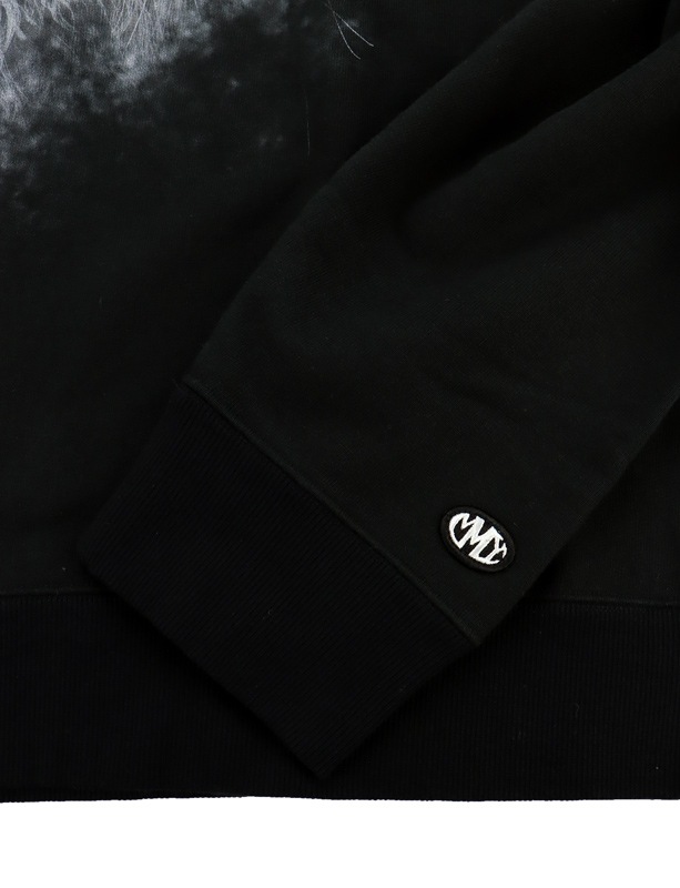 ��24AW��Maison MIHARA YASUHIRO �᥾�� �ߥϥ�䥹�ҥ� Cat Printed Sweatshirt �֥�å� A13PO662