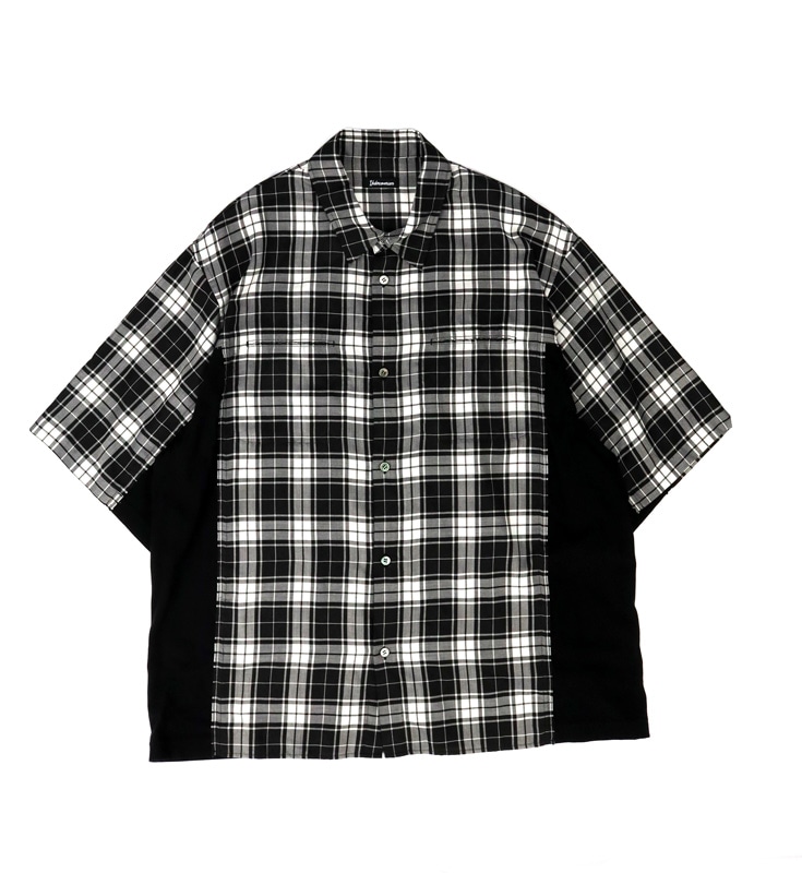 23SS】Undercoverism アンダーカバーイズム PeツイルCK/天竺切替半袖