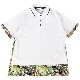50OFFWhite Mountaineering ۥ磻ȥޥƥ˥ BOTANICAL PRINTED RAGLAN POLO SHIRT ܥ˥ 饰 ݥ ۥ磻 WM2071509
