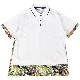 White Mountaineering ۥ磻ȥޥƥ˥ BOTANICAL PRINTED RAGLAN POLO SHIRT ܥ˥ 饰 ݥ ۥ磻 WM2071509