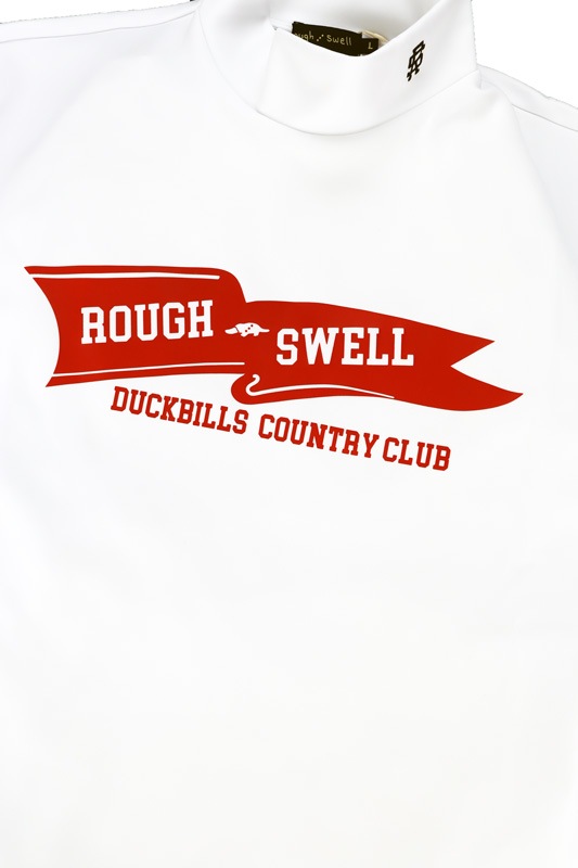 rough&swell ��ե���ɥ������� RS FLAG MOCK ��å��ͥå� �ۥ磻�� RSM-25029