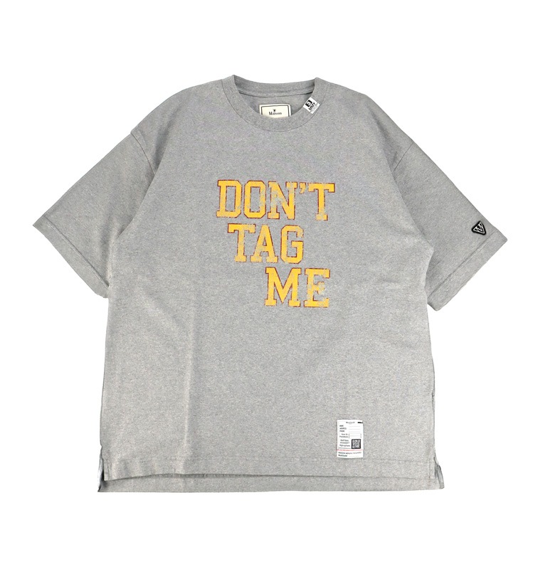 ��26SS��Maison MIHARA YASUHIRO �᥾�� �ߥϥ�䥹�ҥ� Don't Tag Me Printed T-shirt ���졼 J16TS842