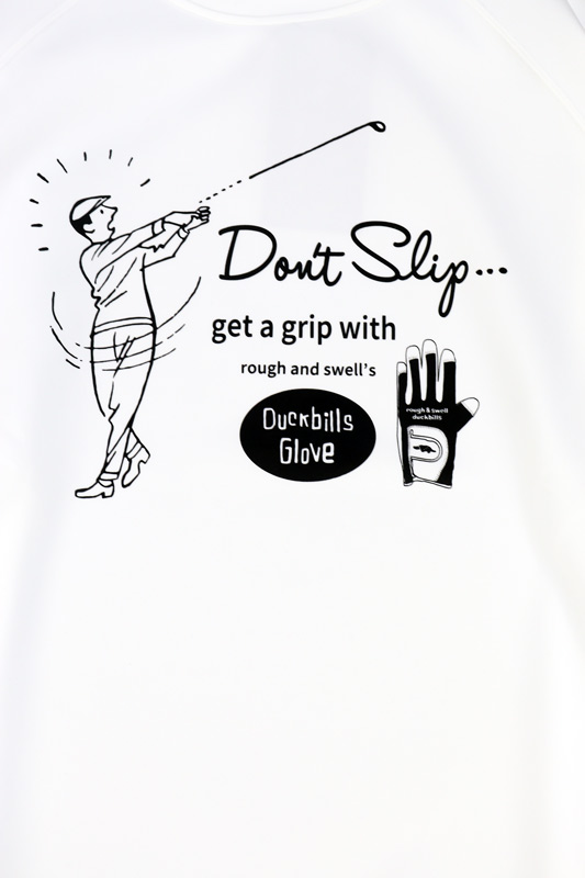 rough&swell ��ե���ɥ������� DON'T SLIP SWEAT �������å� �ۥ磻�� RSM-26201