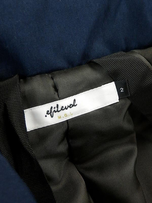 ��50%OFF��.efilevol ���ե���ܥ� ���� ���硼�륫�顼 ������ �ͥ��ӡ� Long Shawl Collar Coat HTB-OT01 / �������� ����