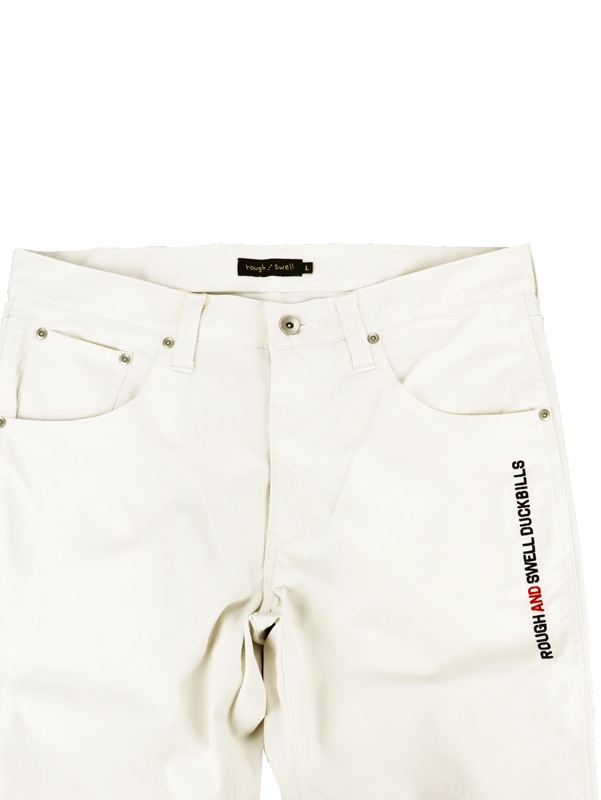 rough＆swell 『GARCIA 5 POCKETS』パンツ rough&swell ラフアンドスウェル GARCIA 5 POCKETS パンツ ホワイト