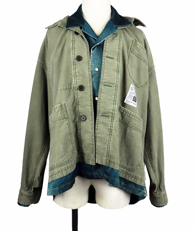 24AW】Maison MIHARA YASUHIRO メゾン ミハラヤスヒロ Double Layered
