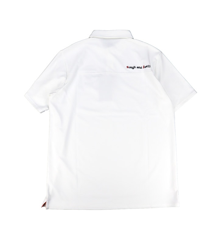 rough&swell ��ե���ɥ������� DOKURO TOUR POLO �ݥ������ �ۥ磻�� RSM-26215