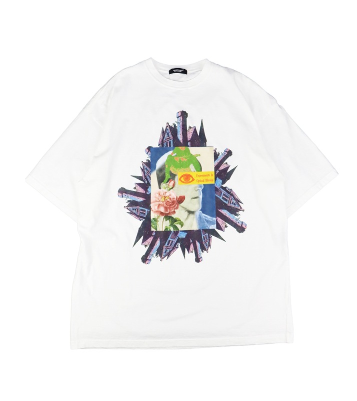 24SS】 UNDERCOVER アンダーカバー BIGTEE Castle Collage ホワイト