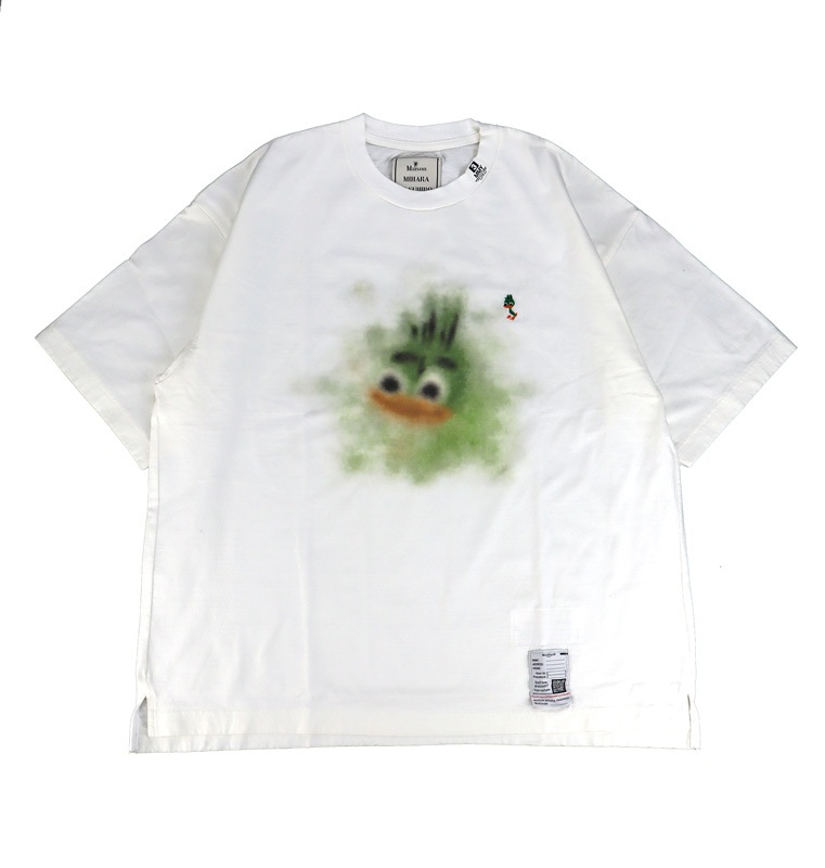 ��26SS��Maison MIHARA YASUHIRO �᥾�� �ߥϥ�䥹�ҥ� Leon Printed T-shirt �ۥ磻�� J16TS861