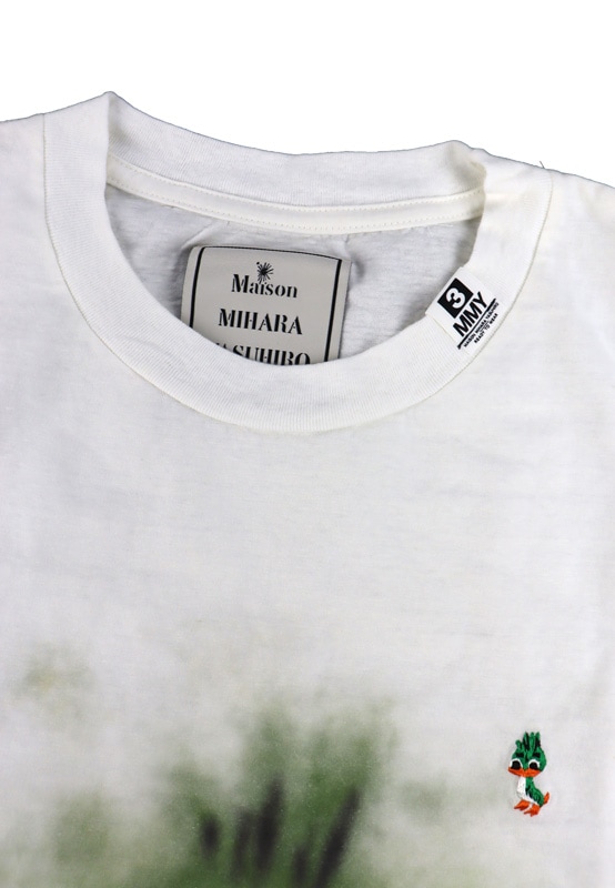 ��26SS��Maison MIHARA YASUHIRO �᥾�� �ߥϥ�䥹�ҥ� Leon Printed T-shirt �ۥ磻�� J16TS861