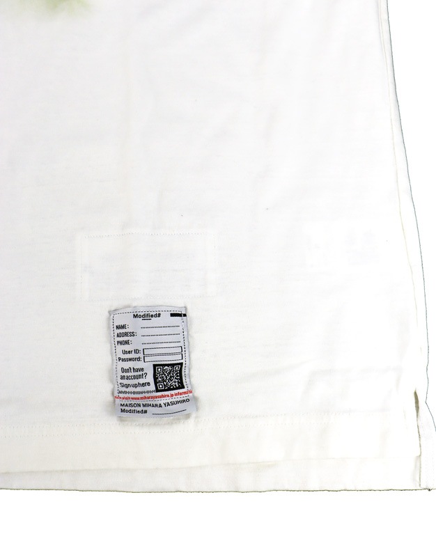 ��26SS��Maison MIHARA YASUHIRO �᥾�� �ߥϥ�䥹�ҥ� Leon Printed T-shirt �ۥ磻�� J16TS861