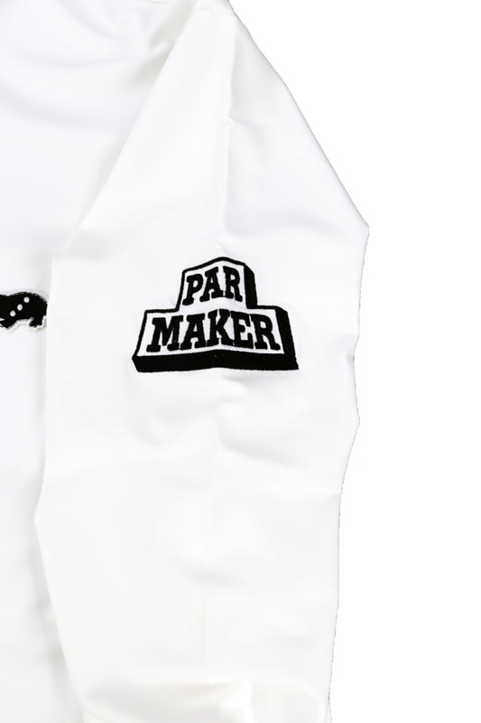 rough&swell ��ե���ɥ������� PARMAKER TOUR POLO L.S. �ݥ������ �ۥ磻�� RSM-26216