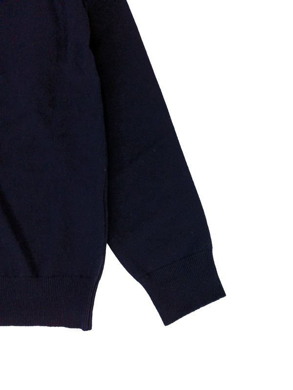 kolor BEACON カラービーコン ラムウールニット ネイビー 22WBM-N03332