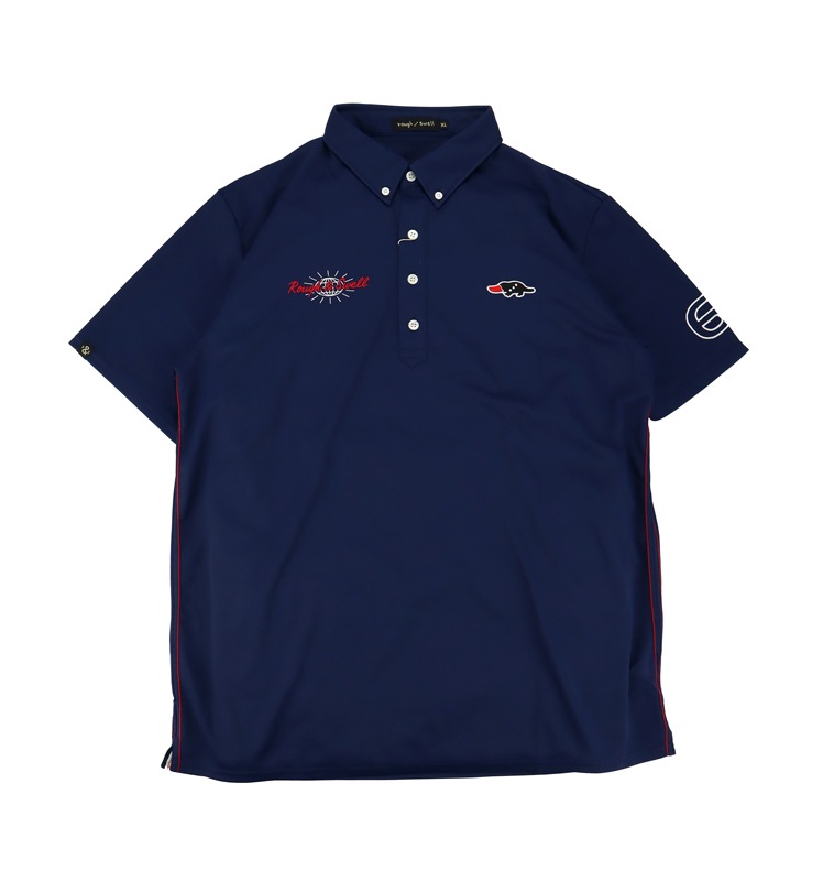 rough&swell եɥ GLOBE SIDE LINE POLO ݥ ͥӡ RSM-25004