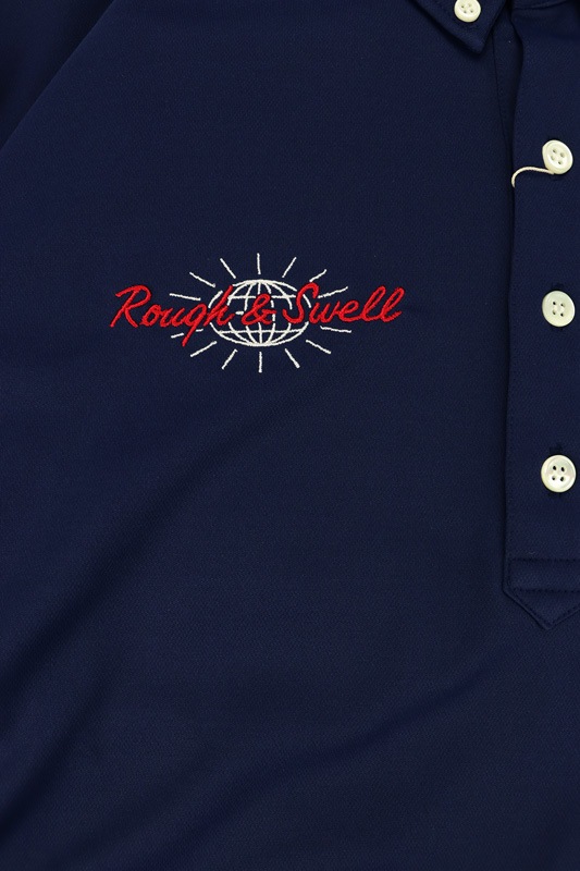 rough&swell եɥ GLOBE SIDE LINE POLO ݥ ͥӡ RSM-25004