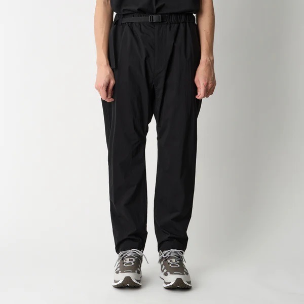 ��26SS��White Mountaineering  �ۥ磻�ȥޥ���ƥ˥���� WM �� Dickies TAPERED PANTS BLACK WM2671405