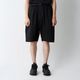��26SS��White Mountaineering  �ۥ磻�ȥޥ���ƥ˥���� WM �� Dickies WIDE SHORT PANTS BLACK WM2671409