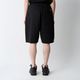 ��26SS��White Mountaineering  �ۥ磻�ȥޥ���ƥ˥���� WM �� Dickies WIDE SHORT PANTS BLACK WM2671409