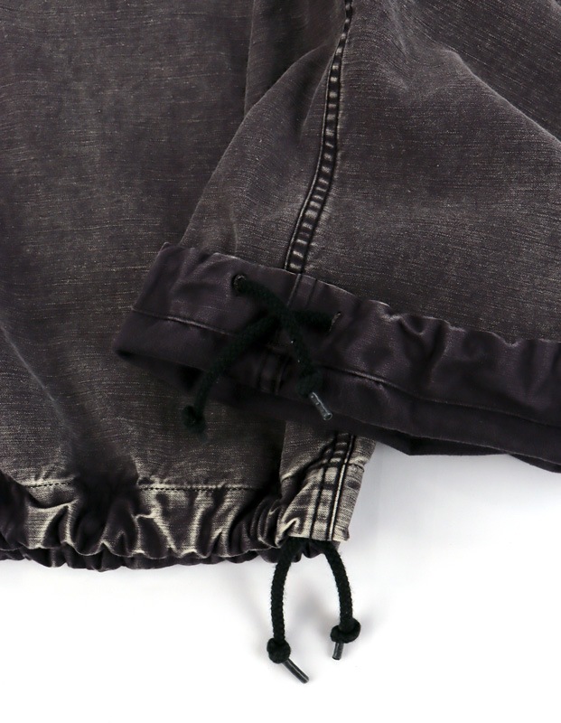 ��26SS��Maison MIHARA YASUHIRO �᥾�� �ߥϥ�䥹�ҥ� Cotton Satin Cargo Pants �֥�å� J16PT172