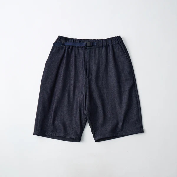 ��26SS��White Mountaineering  �ۥ磻�ȥޥ���ƥ˥���� WM �� Dickies DENIM WIDE SHORT PANTS INDIGO WM2671410