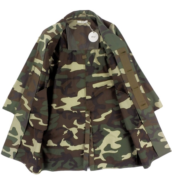 ��50%OFF��.efilevol ���ե���ܥ� �ߥ꥿�꡼����ե顼���女���� Military Camouflage Coat PF-OT03 / �������� �쥤�󥳡���