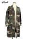 ��50%OFF��.efilevol ���ե���ܥ� �ߥ꥿�꡼����ե顼���女���� Military Camouflage Coat PF-OT03 / �������� �쥤�󥳡���