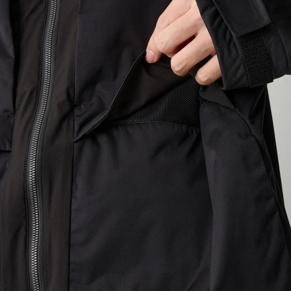 [26SS]White Mountaineering  �ۥ磻�ȥޥ���ƥ˥���� CONTRAST JACKET BLACK BK2671203