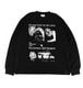 ��26SS��KAMIYA ���ߥ� "ALL AROUND YOU" Long-Sleeve T-shirt �֥�å� G16LT091