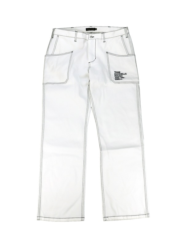 rough&swell ラフアンドスウェル BIG POCKET CHINO パンツ ホワイト