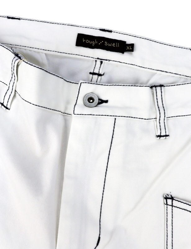rough&swell ラフアンドスウェル BIG POCKET CHINO パンツ ホワイト