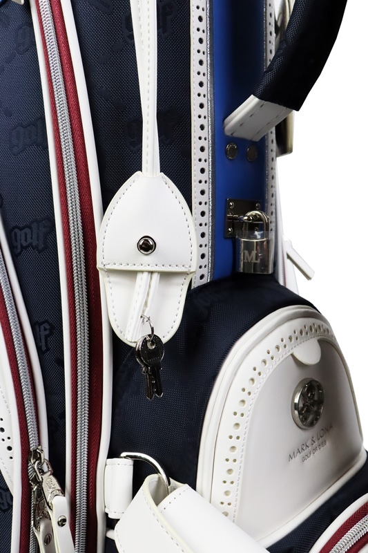 MARK&LONA MLS-1C-SC02 ネイビー キャディーバック MARK&LONA MLS-1C-SC02 ネイビー キャディーバック - メルカリ