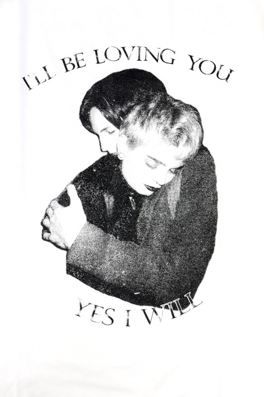 ��26SS��KAMIYA ���ߥ� "LOVING" T-shirt �ۥ磻�� G16TS095