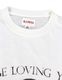 ��26SS��KAMIYA ���ߥ� "LOVING" T-shirt �ۥ磻�� G16TS095