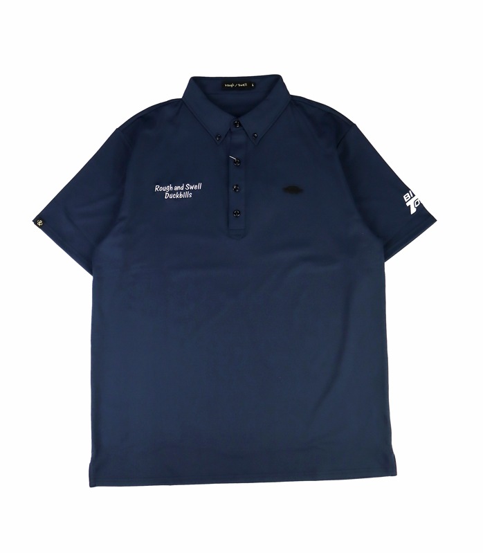 rough&swell ラフアンドスウェル BITE TOUR POLO ポロシャツ ネイビー