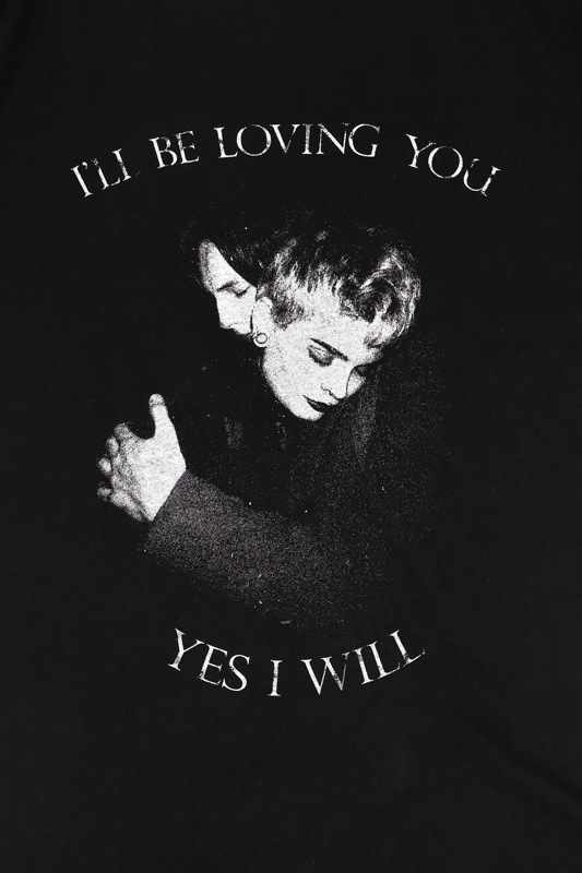 ��26SS��KAMIYA ���ߥ� "LOVING" T-shirt �֥�å� G16TS095