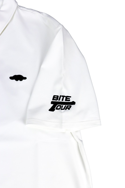 rough&swell ラフアンドスウェル BITE TOUR POLO ポロシャツ ホワイト