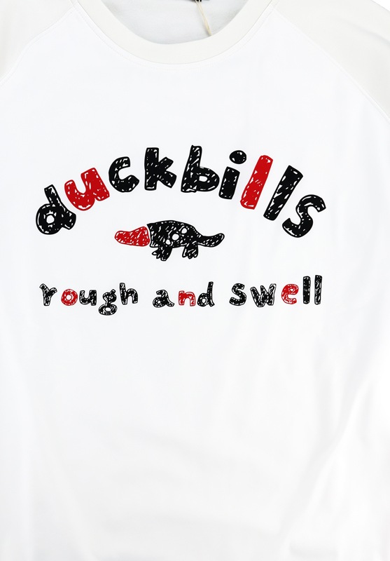 ��30%OFF��rough&swell ��ե���ɥ������� DOODLE SWEAT �������å� �ۥ磻�� RSM-24206 