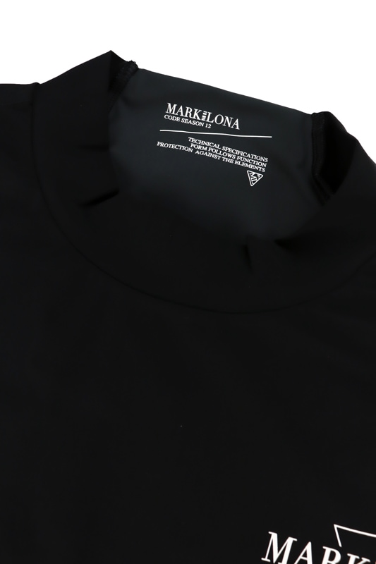 MARK AND LONA ブラックシャツ MARK&LONA - 【2025AW】 S/S TEE / ブランクスカルロゴ