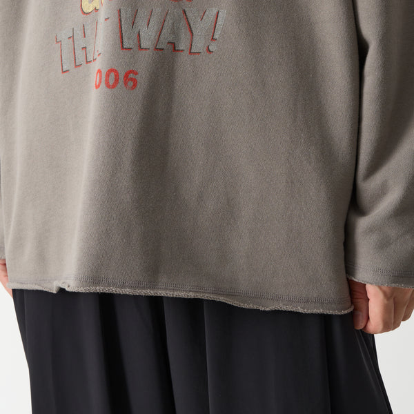 ��26SS��White Mountaineering  �ۥ磻�ȥޥ���ƥ˥���� VINTAGE SWEAT SHIRT GRAY WM2671528