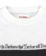 KAMIYA ���ߥ� "SWEET SMILE" T-shirt �ۥ磻�� G16TS096