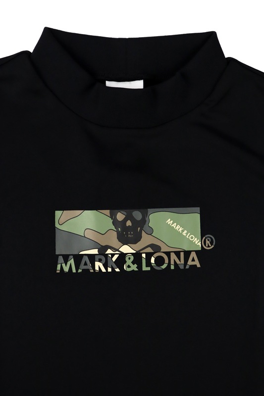 MARK&LONA マークアンドロナ GIS Spounge Mock Tee | MEN モックネック